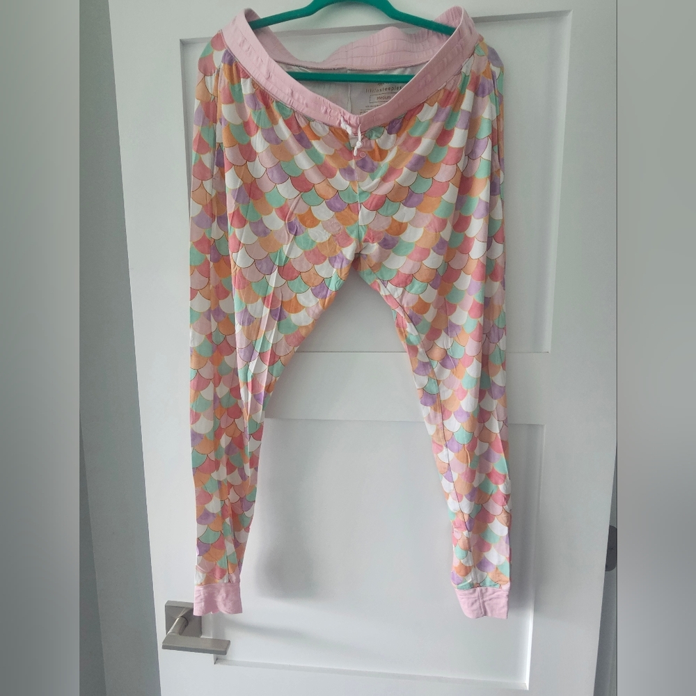 Little Sleepies, Womans Size M, Mermaind Pj Pants